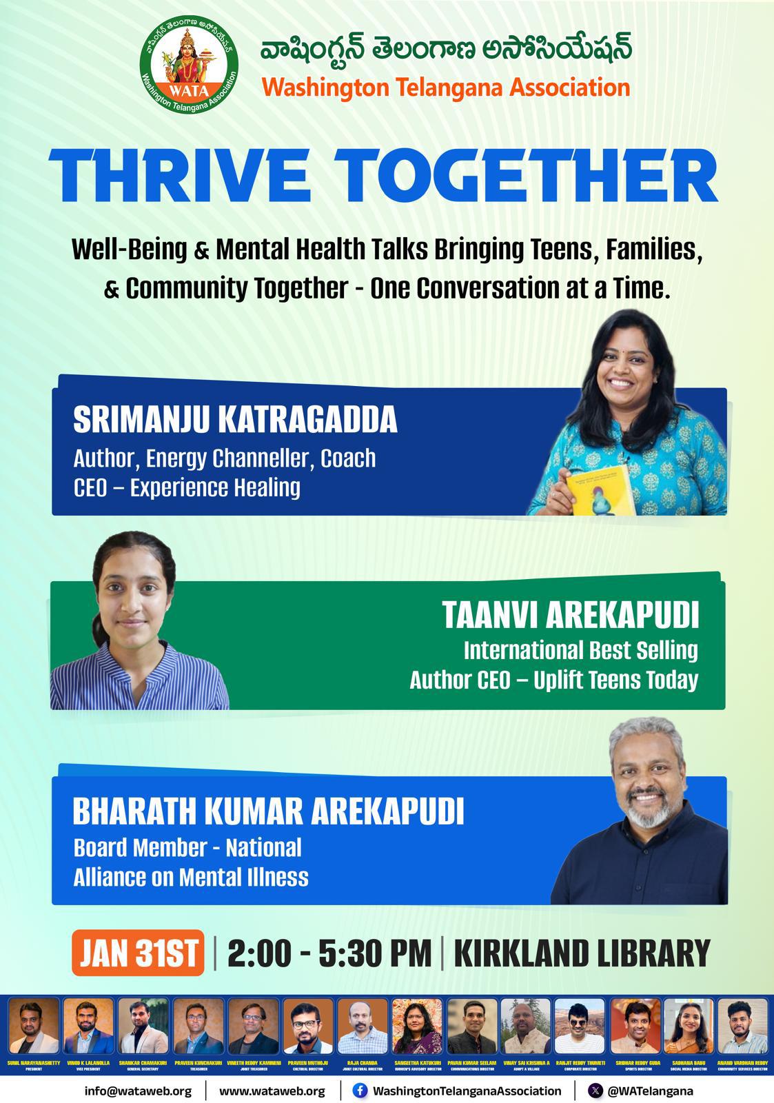 Thrive Together: Well-Being & Mental Health Talks - Image 2